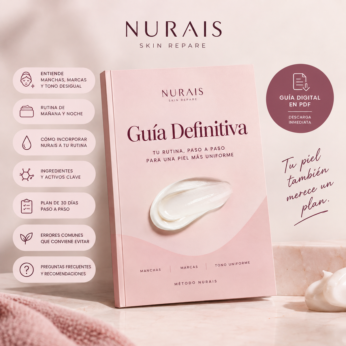 Método Denifitivo NURAIS Skin Repare
